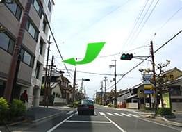 京都方面から当院までのアクセス方法